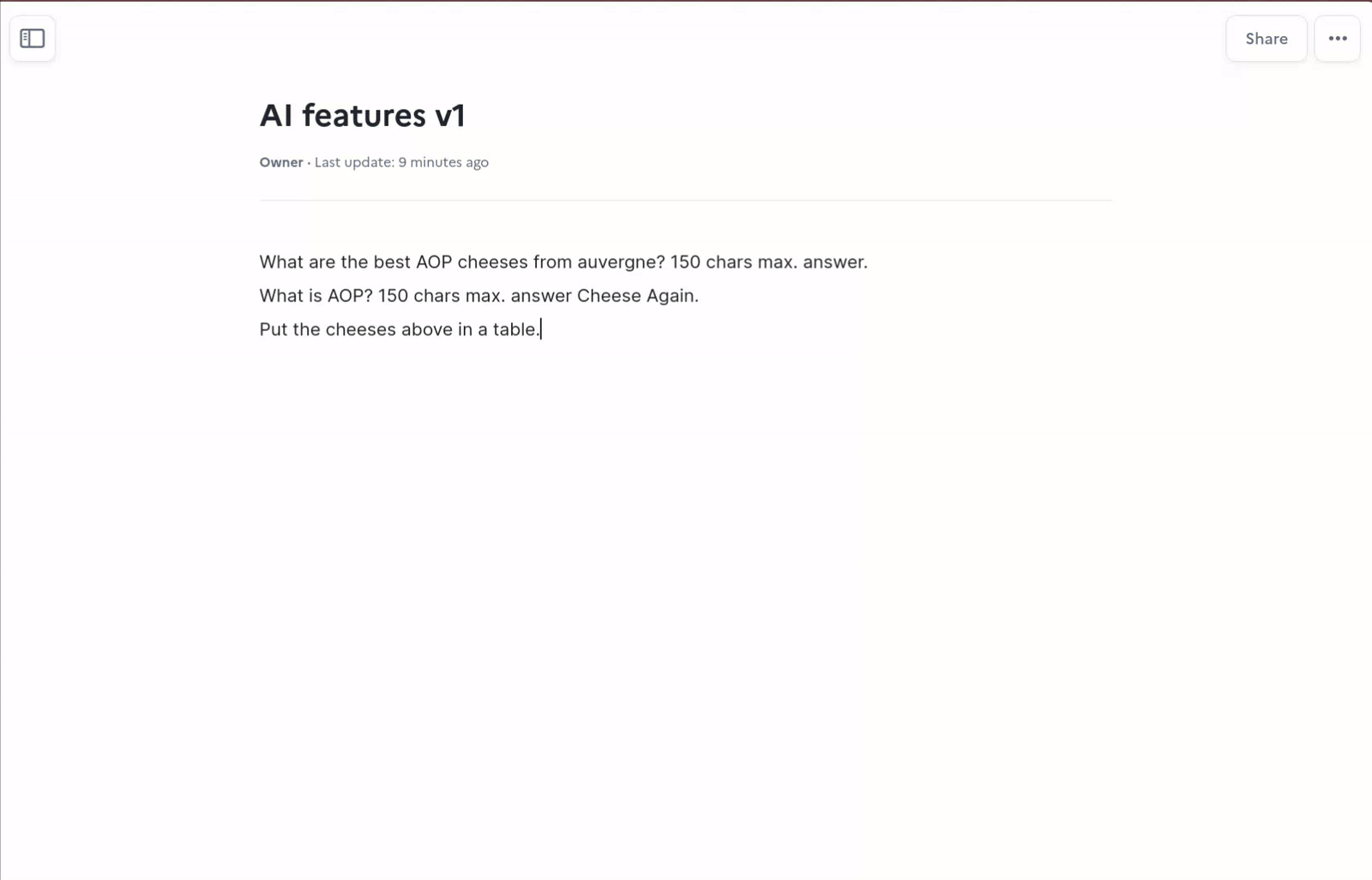 Demo of Docs AI v1