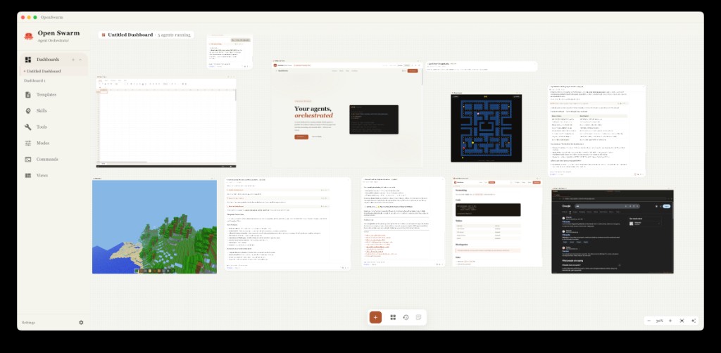 Open Swarm Dashboard